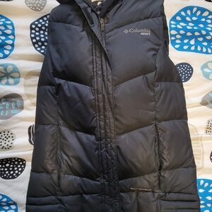 Columbia Black Puffer Vest